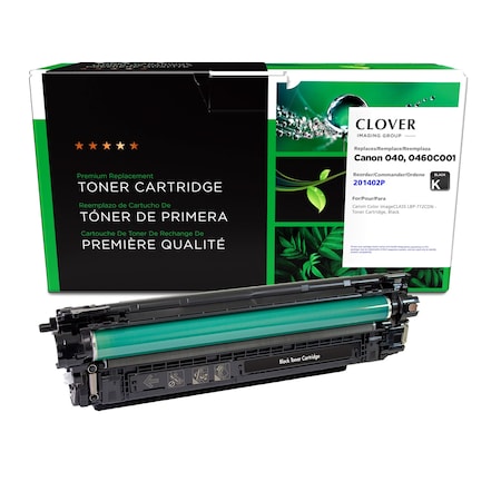 Cig Clover Imaging Remanufactured Black Toner Cartridge for Canon 0460C001 (040) 201402P